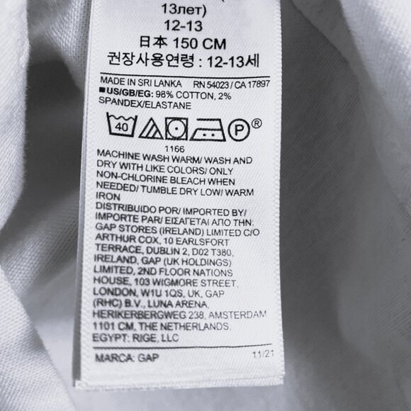 NEW GAP Teen Cotton Relaxed Shirt - Picture 3 of 9